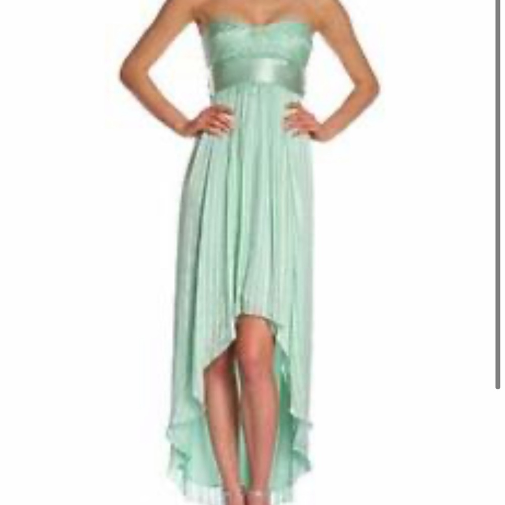 BCBG Max Azria Alicia Silk Charmeuse dress